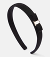 Ferragamo Vara Bow Headband In Black