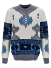 ALANUI ALANUI ICON JACQUARD CREWNECK JUMPER