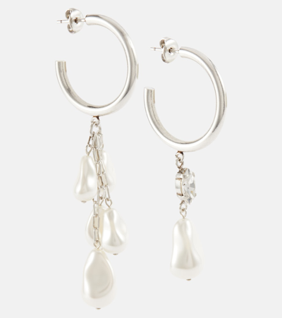 Isabel Marant Rain Drop Boucle D'oreill Earrings In Silver