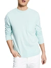 AND NOW THIS MENS CREWNECK LONG SLEEVE T-SHIRT