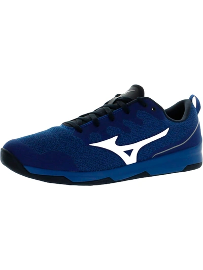 Mizuno Tc-02  Mens Performance Lifestyle Athletic And Training Shoes In Blue