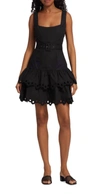 EN SAISON Ariel Mini Dress In Black