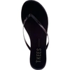 Tkees Riley Matte-leather Flip Flops In Blue
