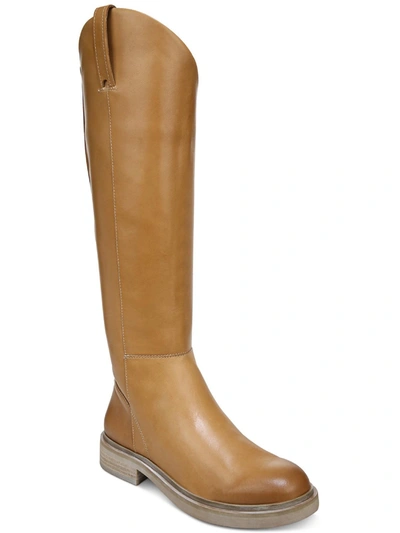SAM EDELMAN FABLE WOMENS LEATHER ROUND TOE KNEE-HIGH BOOTS