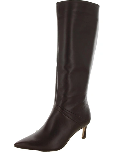 Naturalizer Falencia Womens Leather Pointed Toe Knee-high Boots In Multi