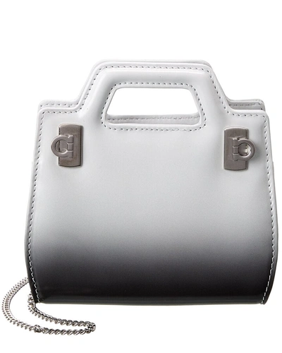 Ferragamo Wanda Leather Micro Bag In Multi