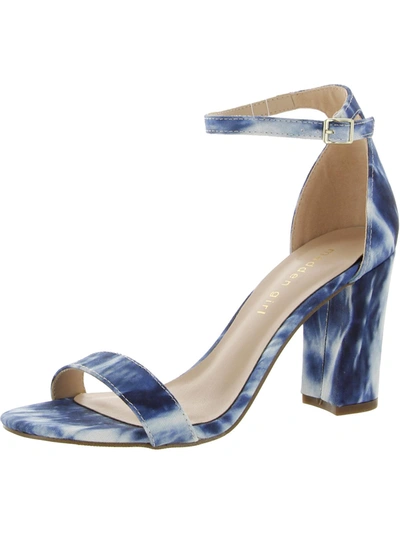 Madden Girl Beella Womens Dress Sandals In Blue