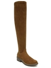 LIFESTRIDE KENNEDY WOMENS SUEDE TALL KNEE-HIGH BOOTS