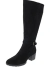 DR. SCHOLL'S SHOES LIKE IT WOMENS WIDE CALF MICROFIBER KNEE-HIGH BOOTS