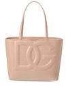 Dolce & Gabbana Small Dg Logo Shopper Bag In Pink