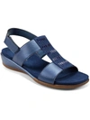 Easy Spirit Women's Hazel Open Toe Slingback Casual Sandals In Blue