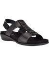 Easy Spirit Women's Hazel Open Toe Slingback Casual Sandals In Black
