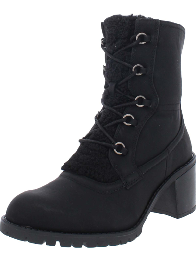 Baretraps Hadlee Womens Faux Suede Ankle Ankle Boots In Black