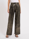 French Connection Alara Molten Suit Trousers In Metallic In Multi