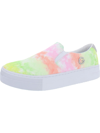 GBG LOS ANGELES PAYSYN 4 WOMENS TIEDYE FLATS CASUAL AND FASHION SNEAKERS