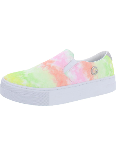 Gbg Los Angeles Paysyn 4 Womens Tiedye Flats Casual And Fashion Sneakers In Pink