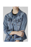 Lola Jeans Denim Jacket In Blue