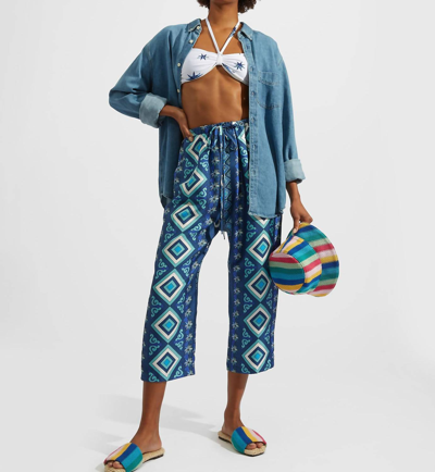 La Doublej Drawstring Pants In Multi