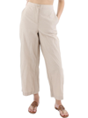 EILEEN FISHER WOMENS HIGH RISE SOLID WIDE LEG PANTS