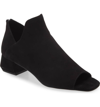 Pelle Moda Vonn Open Toe Ankle Boot In Black