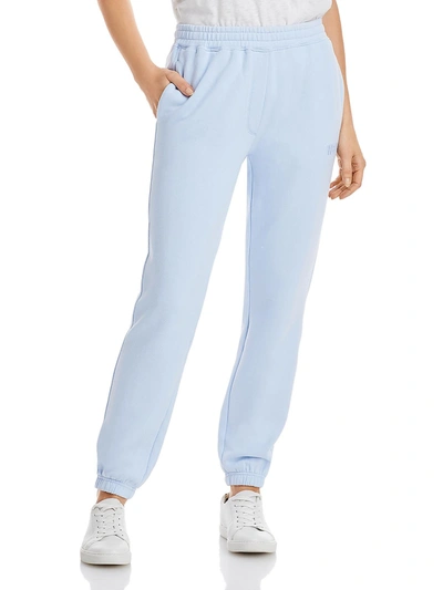 Wsly Womens Comfy Cozy Jogger Pants In Blue