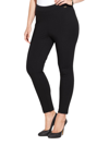 CALVIN KLEIN PLUS WOMENS PULL ON HEATHERED SKINNY PANTS