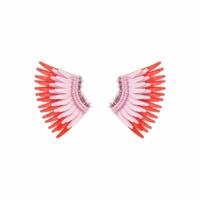 Mignonne Gavigan Women's Madeline 14k-gold-plated & Mixed-media Mini Wing Earrings In Multi