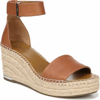 Franco Sarto Clemens Espadrille Wedge Sandal In Green