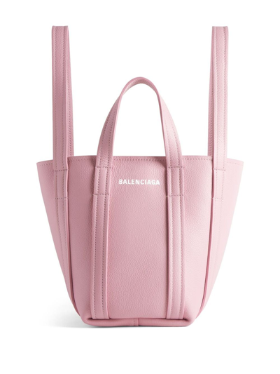 Balenciaga Everyday Xs North-south Tote Bag In Pink