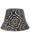 ETRO PATTERNED-JACQUARD TERRY-CLOTH BUCKET HAT