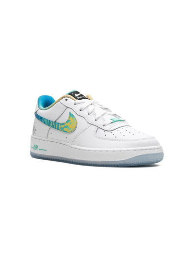 Nike Kids' Air Force 1 Low "unlock Your Space" Sneakers In White