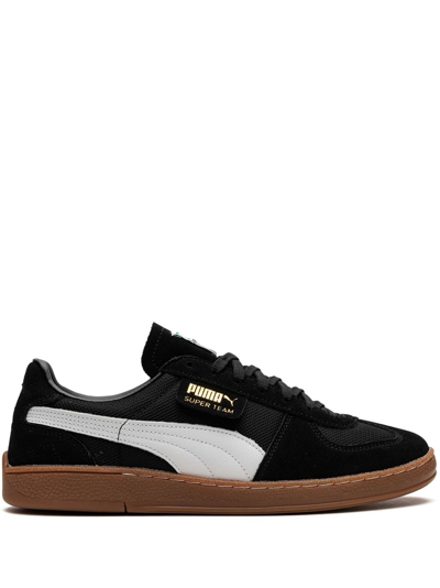 Puma Unisex Super Liga Og Retro Sneakers In Black