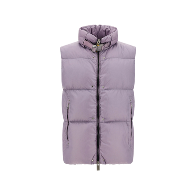 Moncler Islote Padded Gilet In Lilac