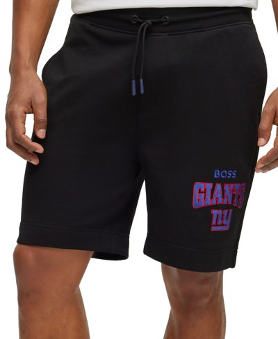 Hugo Boss Boss By  Boss By  X Nfl Men's Shorts Collection In New York Giants