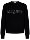 Alexander Mcqueen Sweater In Black