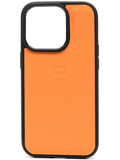 Manokhi X Maff Iphone 14 Pro Max Case In Orange