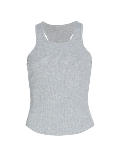 Year Of Ours Ribbed Sporty Tank Heathered Grey Xl