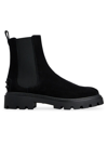 Tod's Chelsea Ankle Boots In Nero