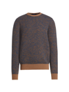 KNT BY KITON MEN'S VIRGIN WOOL-CASHMERE JERSEY SWEATER