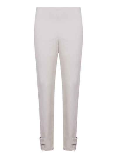 Moncler Mid-rise Trousers In White