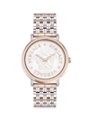 VERSACE WOMEN'S V-DOLLAR TWO-TONE STAINLESS STEEL WATCH