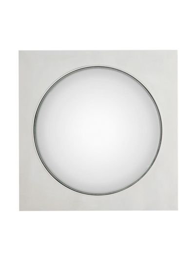 Jonathan Adler Globo Convex Mirror In Silver