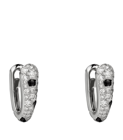 Cartier Hoop Earrings In White