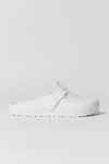 Birkenstock Boston Debossed-logo Slides In White