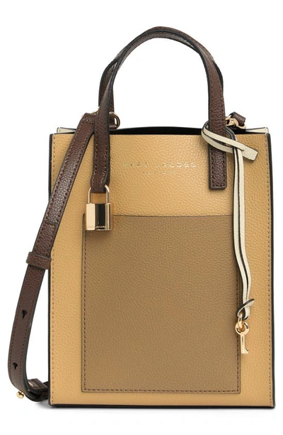 Marc Jacobs Micro Tote In Iced Coffee Multi