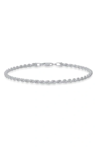 Queen Jewels Chain Bracelet In Silver