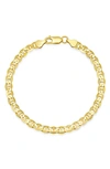 Queen Jewels Italian Chain Necklace In Gold