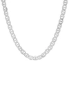 Queen Jewels Thick Chain Necklace In Silver