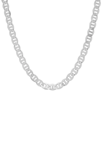 Queen Jewels Thick Chain Necklace In Silver