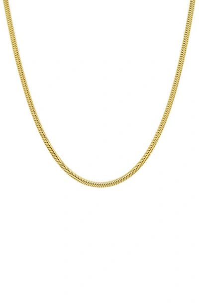 Queen Jewels Italian Chain Necklace In Gold